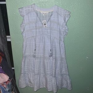 Tantrums dress blue NWT xl cotton‎